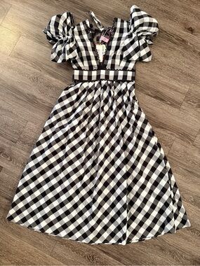 CeliaB Curazao Vichy Dress New